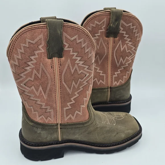 Wolverine Rancher Arrow Steel-Toe Waterproof Wellington Work Boots, Women's 6.5M - Picture 7 of 16